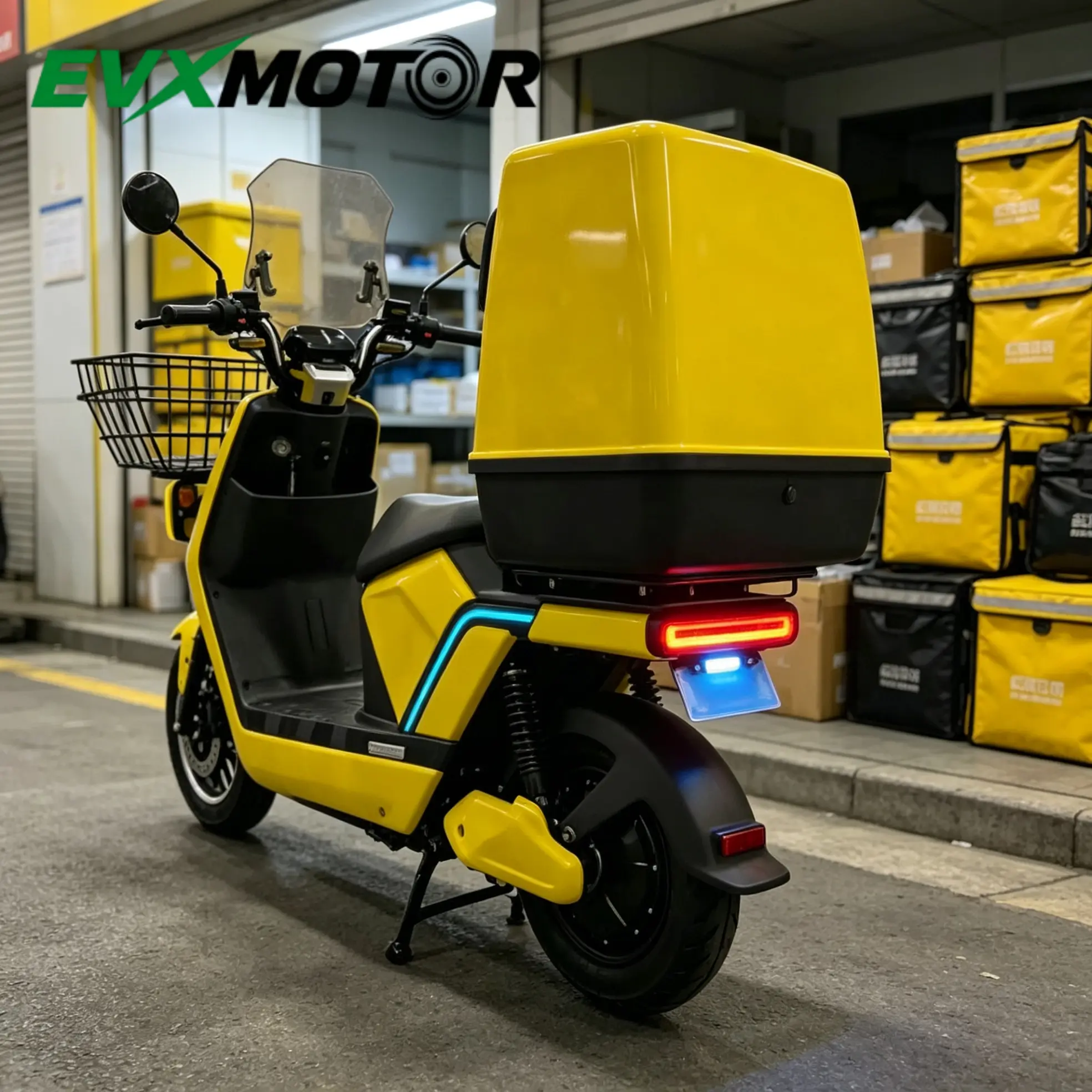 EVX-113 - 2000W electric motorcycle EVX-113 APAQI: 80km/h to... View 2
